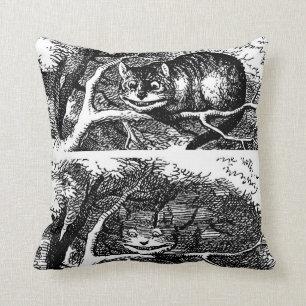 Cheshire cat , Alice's Adventures in Wonderland Cushion