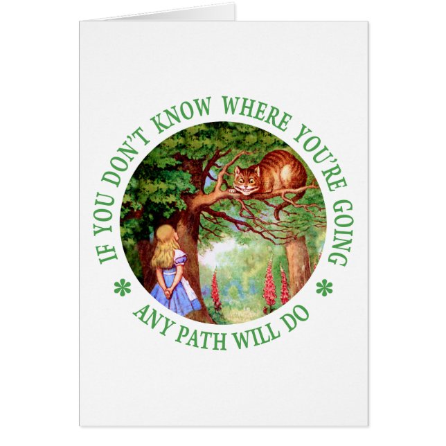 CHESHIRE CAT - ANY PATH WILL DO (Front)