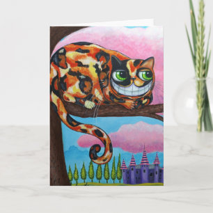 Cheshire Cat Card