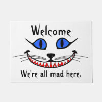 Cheshire Cat Doormat