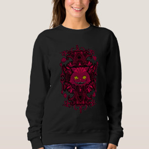 Cheshire Cat Gothic Alice In Wonderland Cat Sweatshirt