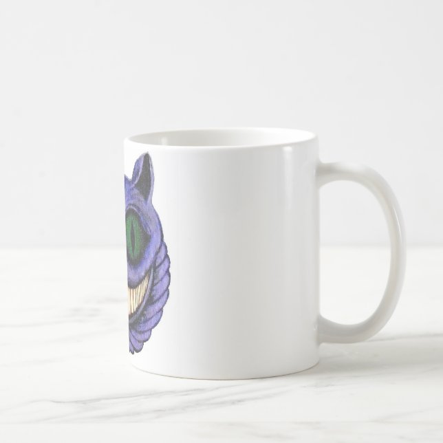 CHESHIRE CAT HEAD (design 1) Coffee Mug (Right)