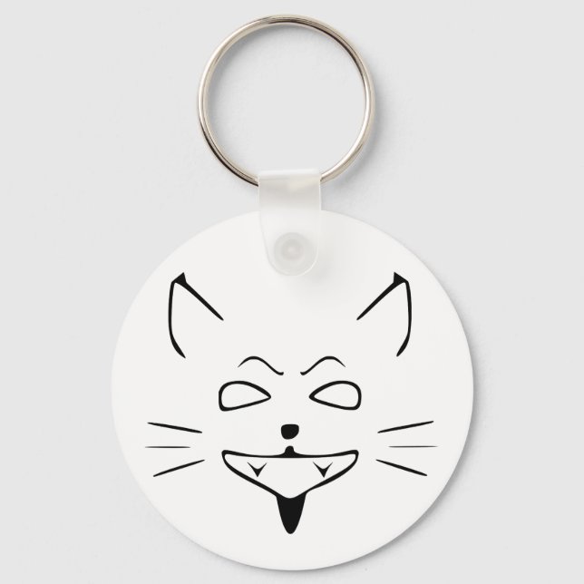 Cheshire Cat Keychain (Front)