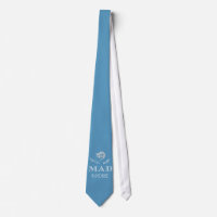 Cheshire Cat Mad Alice Blue Tie