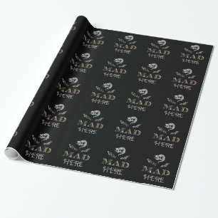 Cheshire Cat Mad Alice Wreapping Paper