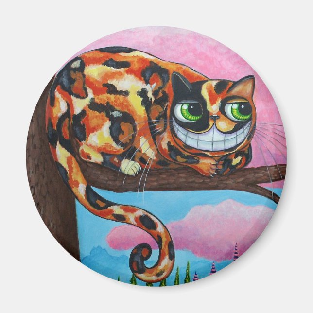Cheshire Cat Magnet (Front)