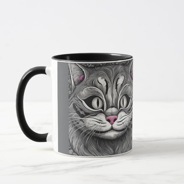 Cheshire Cat  Mug (Left)
