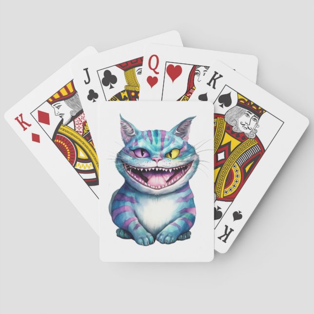Cheshire Cat Playing Cards (Back)