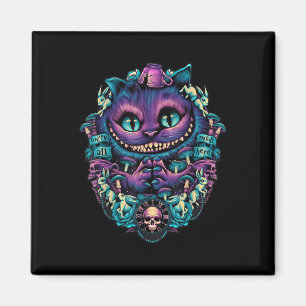 Cheshire Cat Shirt Alice In Wonderland Graphic  Magnet