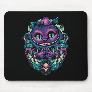 Cheshire Cat Shirt Alice In Wonderland Graphic Mouse Pad