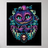 Cheshire Cat Shirt Alice In Wonderland Graphic 