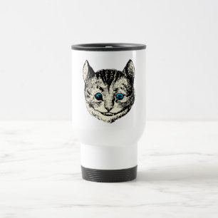 Cheshire Cat - Vintage Alice in Wonderland Travel Mug