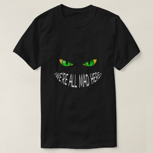Cheshire Cats Smile Cool Kittens  T-Shirt (Design Front)