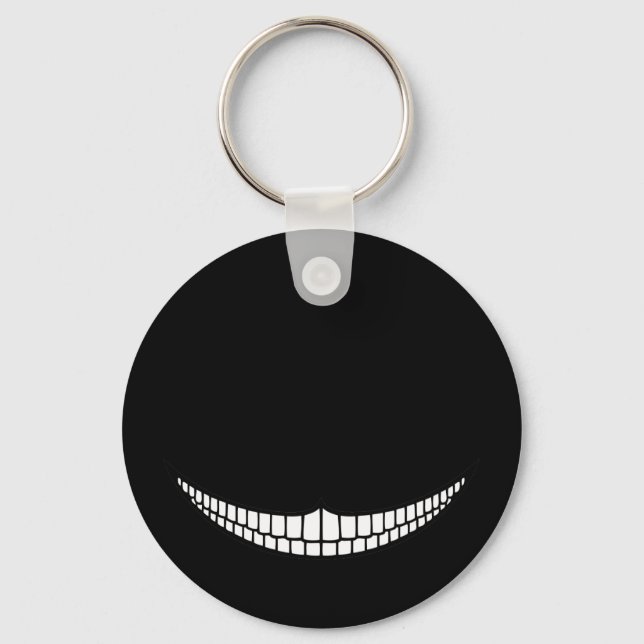 Cheshire Grin Key Ring (Front)