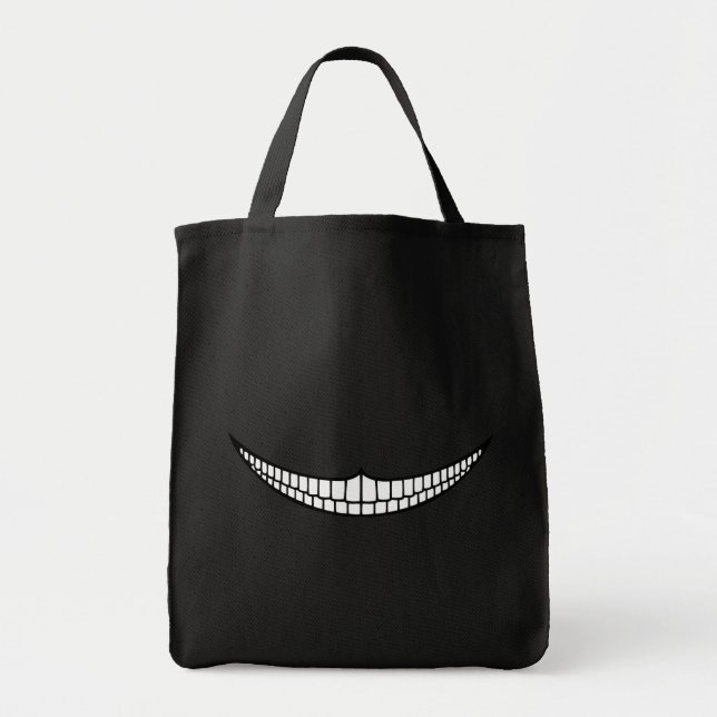 Cheshire Grin Tote Bag (Front)