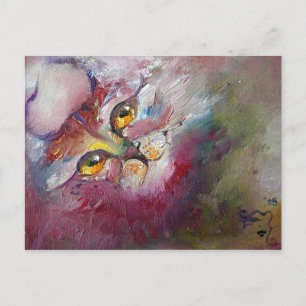 Cheshire Smile Postcard