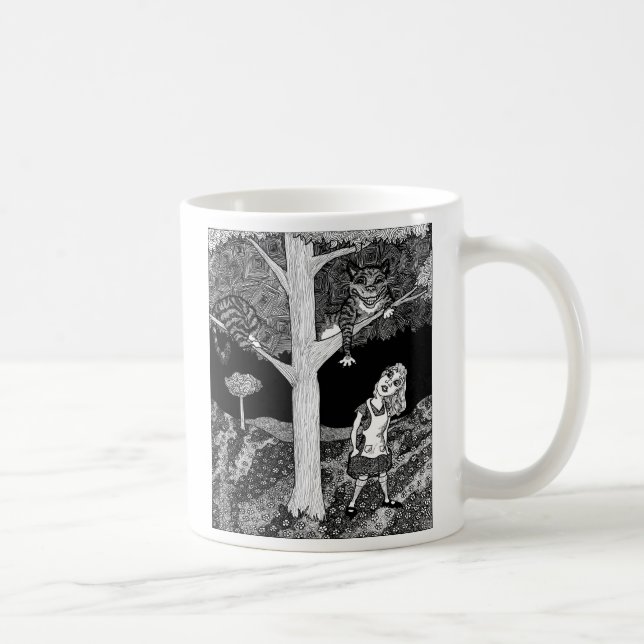 cheshirecat coffee mug (Right)