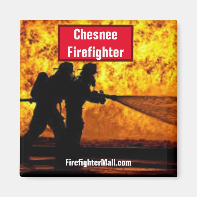 Chesnee Firefighter Magnet (Front)
