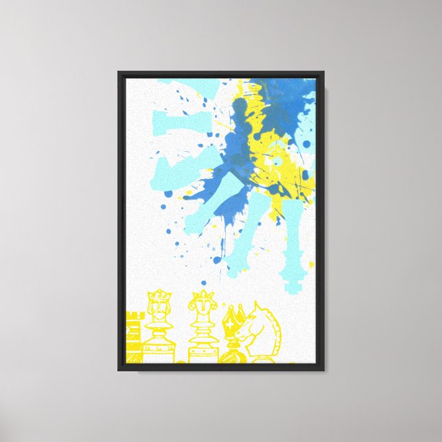 Chess Again Canvas Print (Front)