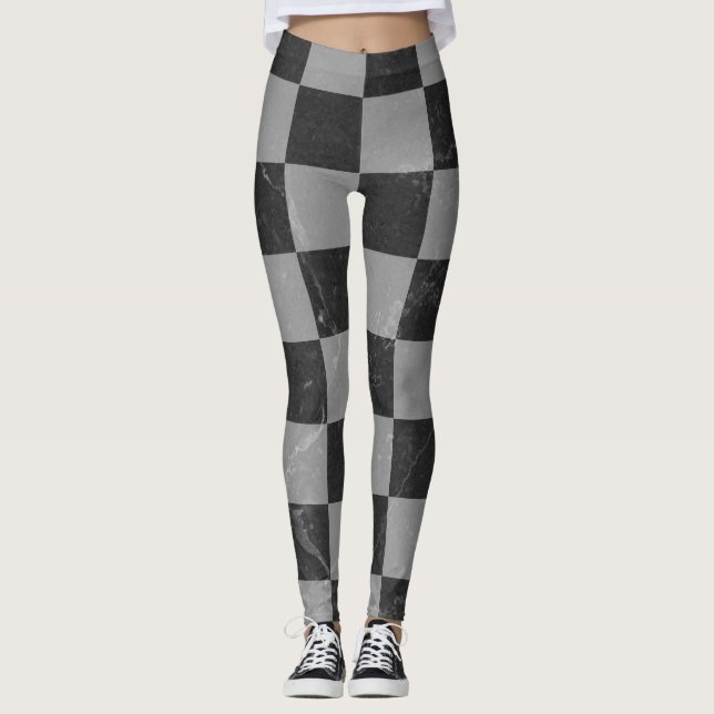 Chess Background Leggings (Front)