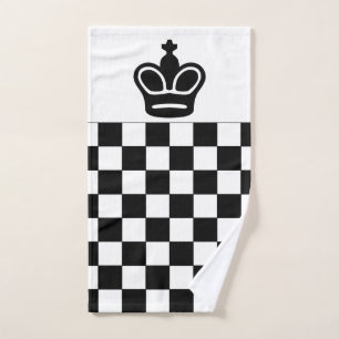 Chess Bath Towel Set