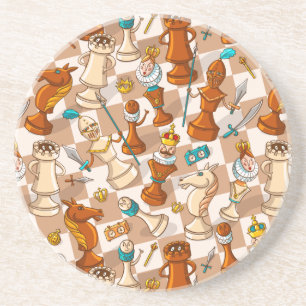 Chess battle coaster