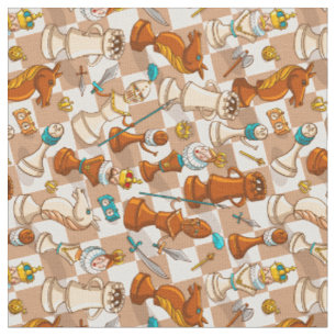 Chess battle fabric