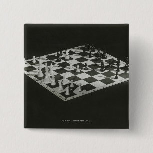 Chess Board 15 Cm Square Badge