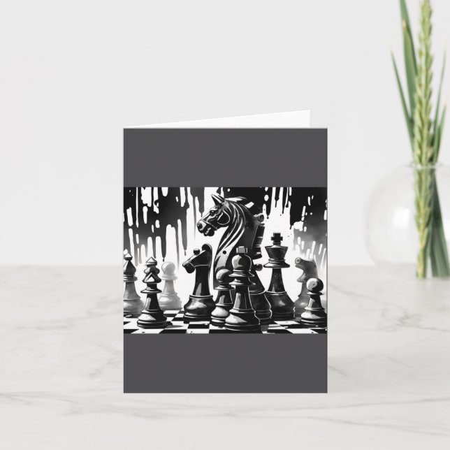 Chess Board  Card (Front)