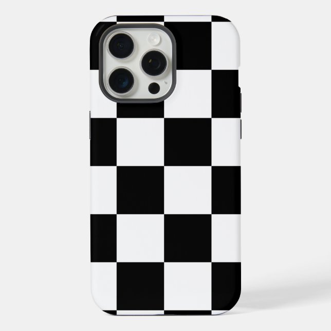 chess board iPhone case (Back)