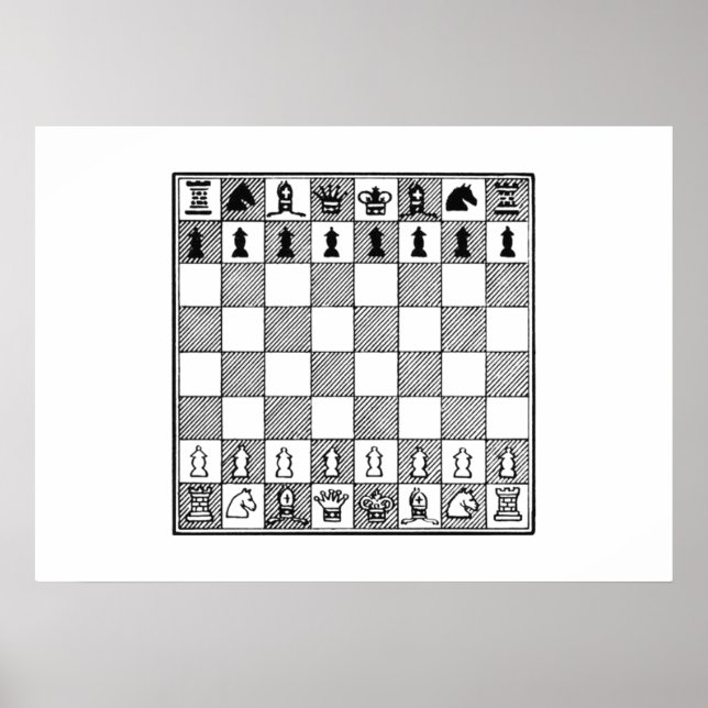 Chess Board Poster (Front)