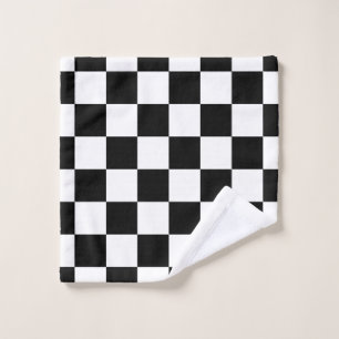 chess board wash cloth