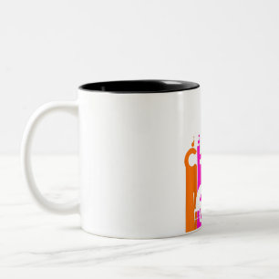 Chess Bubble Hobby And Sport Gift Idea Two-Tone Coffee Mug