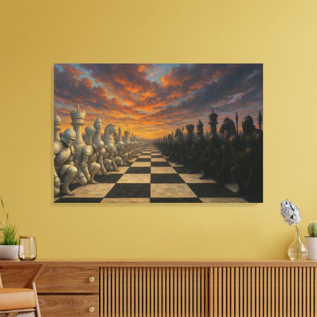 Chess Canvas Art (Insitu(LivingRoom))