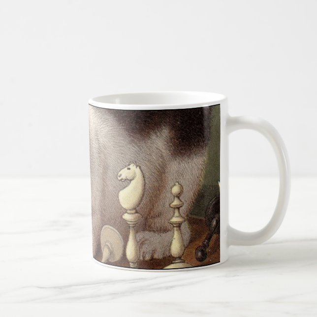 Chess Cat Mug (Right)