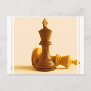 Chess Checkmate Postcard