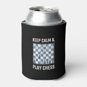 Chess Chess Board Chess Player Can Cooler