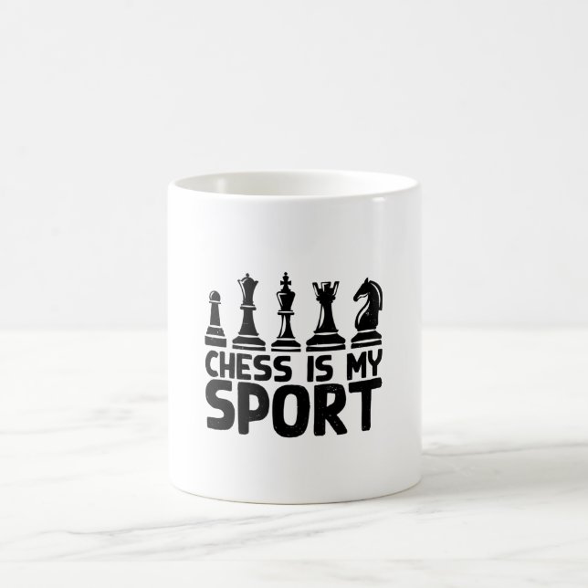Chess - Chess Is My Sport Coffee Mug (Center)