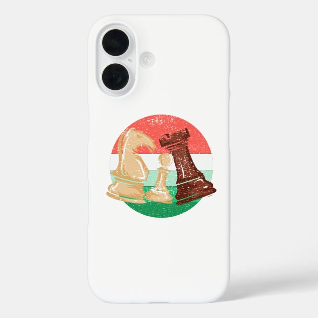 Chess - Chess Pieces Chess Player Gift Case-Mate iPhone Case (Back)