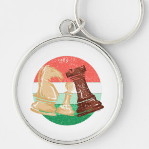 Chess - Chess Pieces Chess Player Gift Key Ring