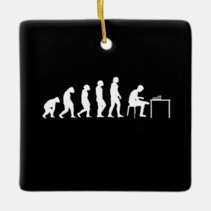 Chess Chess Player Ceramic Ornament