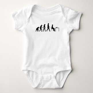 Chess - Chess Player Evolution Baby Bodysuit