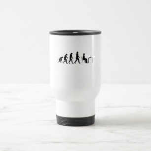 Chess - Chess Player Evolution Travel Mug
