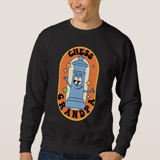 Chess   Chess player Grandpa Sweatshirt (Front)