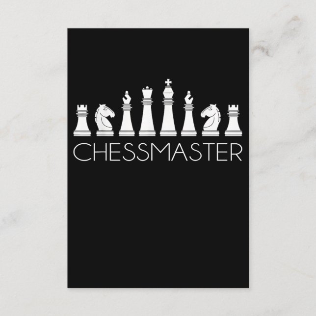 Chess  - Chessmaster Enclosure Card (Front)