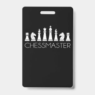 Chess - Chessmaster ID Badge
