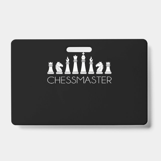 Chess  - Chessmaster ID Badge (Front)