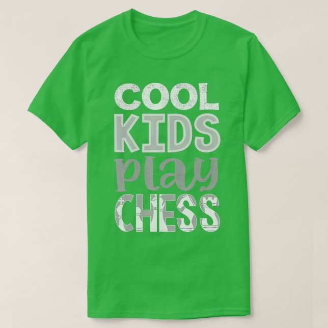 Chess Chessmen Chess Player Chess Fan 6 T-Shirt (Design Front)