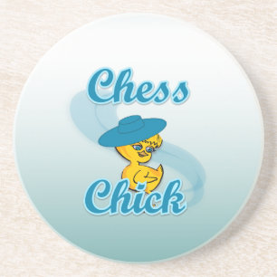 Chess  Chick #3 Coaster