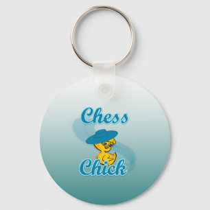 Chess Chick #3 Key Ring